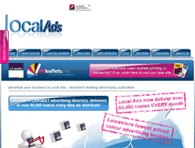 Tablet Screenshot of localads-leicester.co.uk